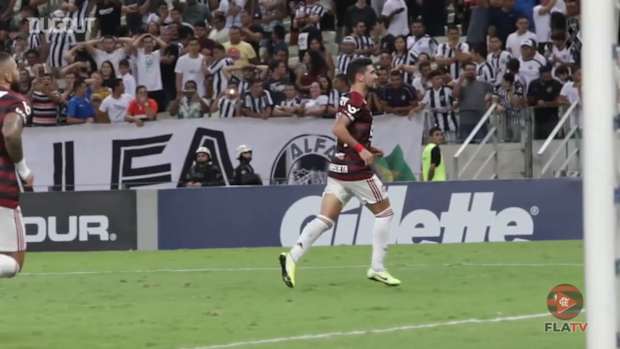 Arrascaeta's incredible bicycle kick nominated for the 2020 Fifa Puskás Award